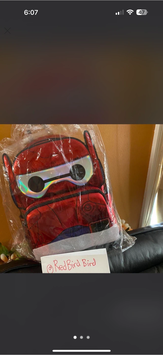 D23 Loungefly Big Hero Six Baymax Battle Mode Cosplay Backpack