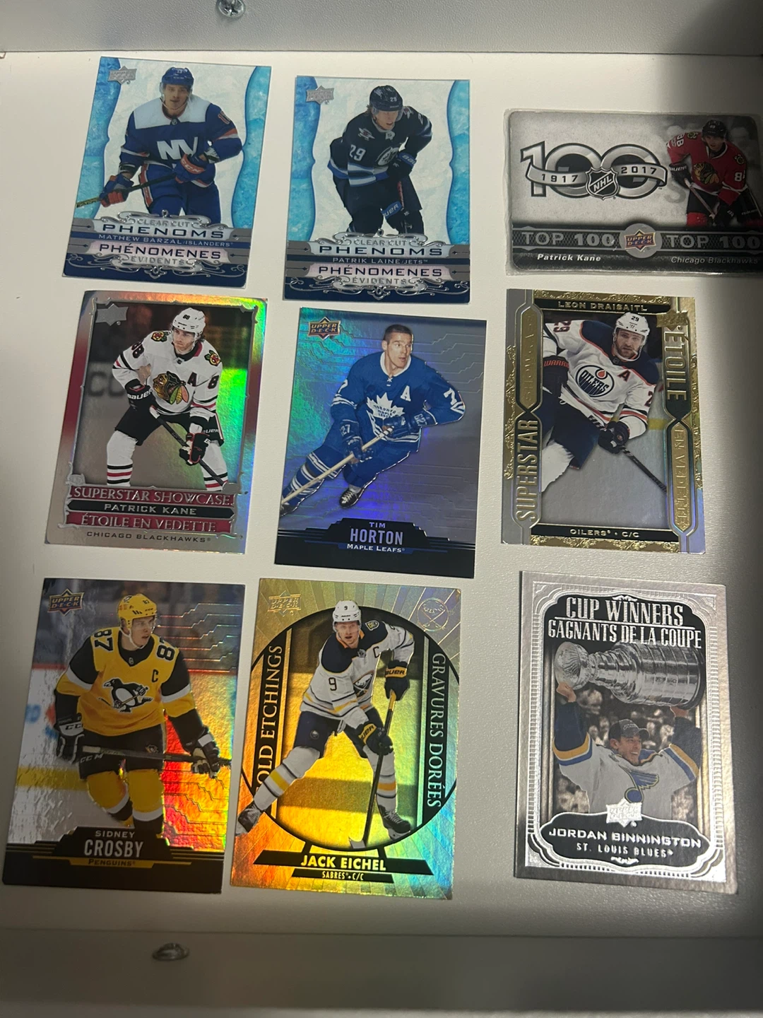 Assorted Upper Deck NHL Hockey Cards
