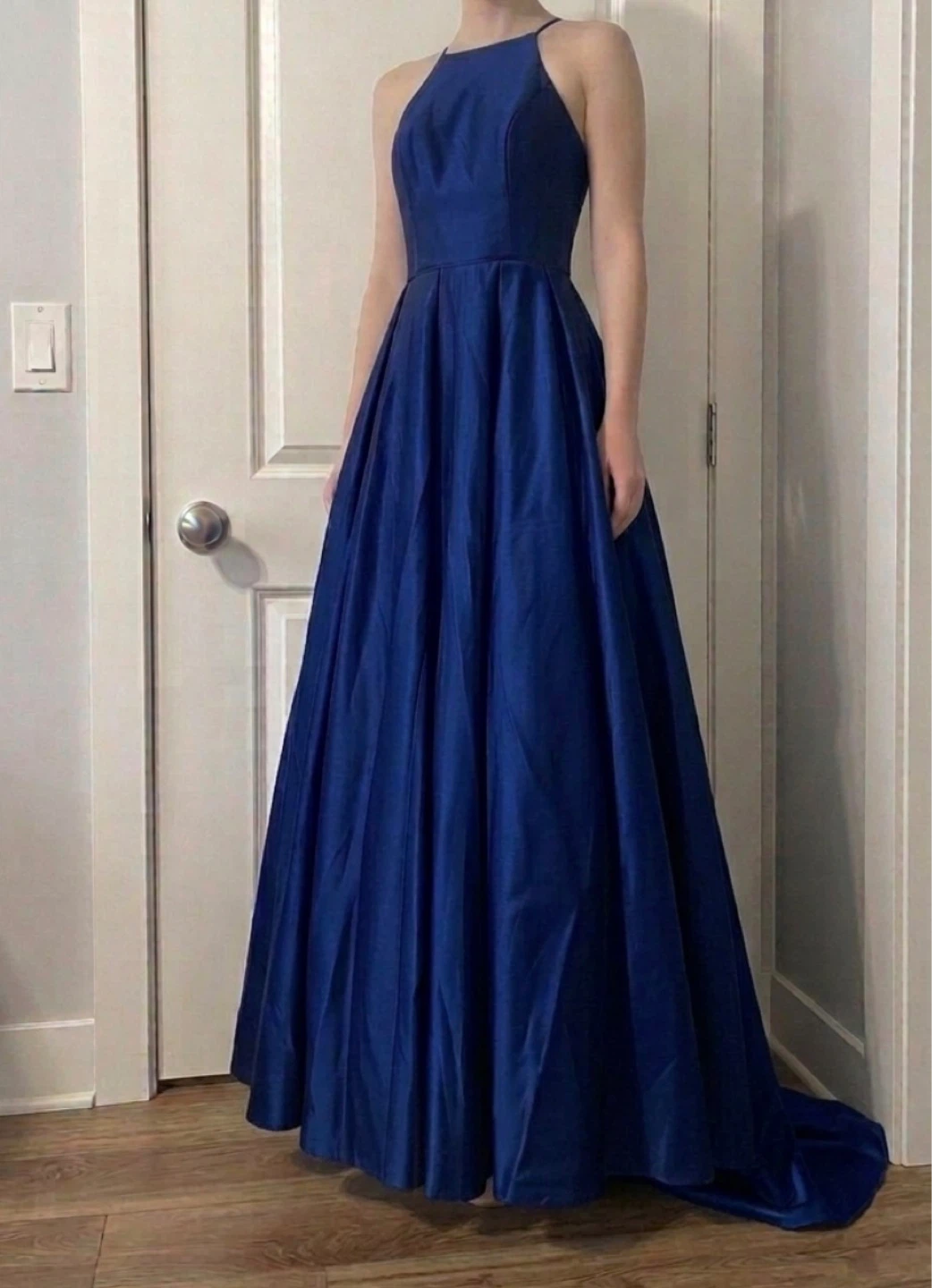 Laura Royal Navy Blue Ball Gown - photo 2