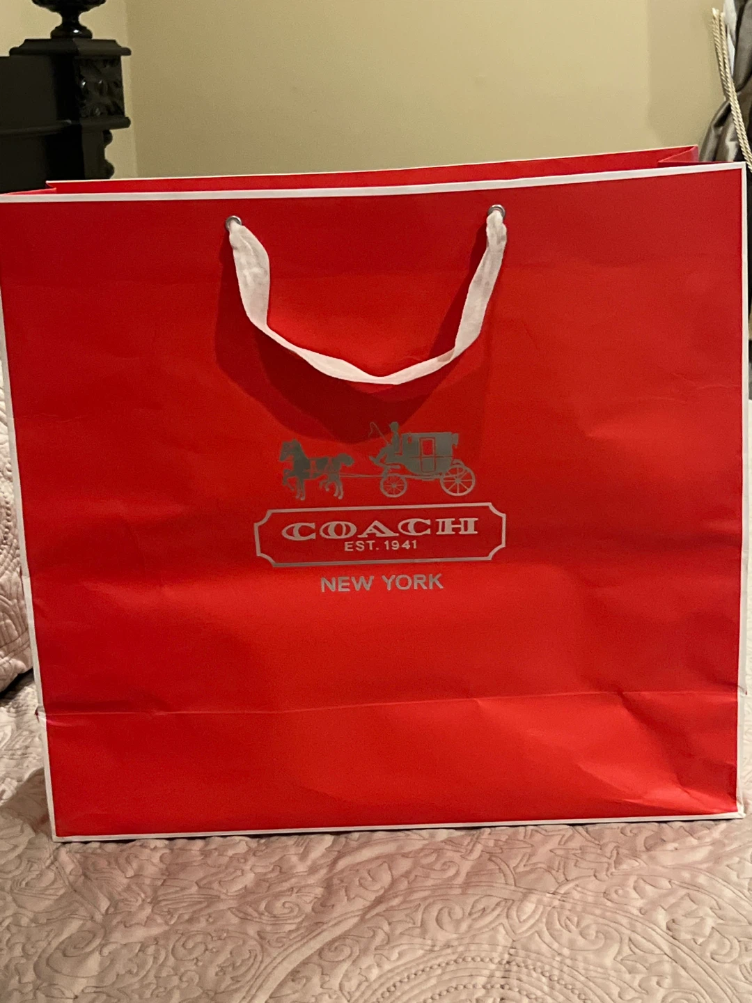 Coach Shopping Bag - Red - photo 3