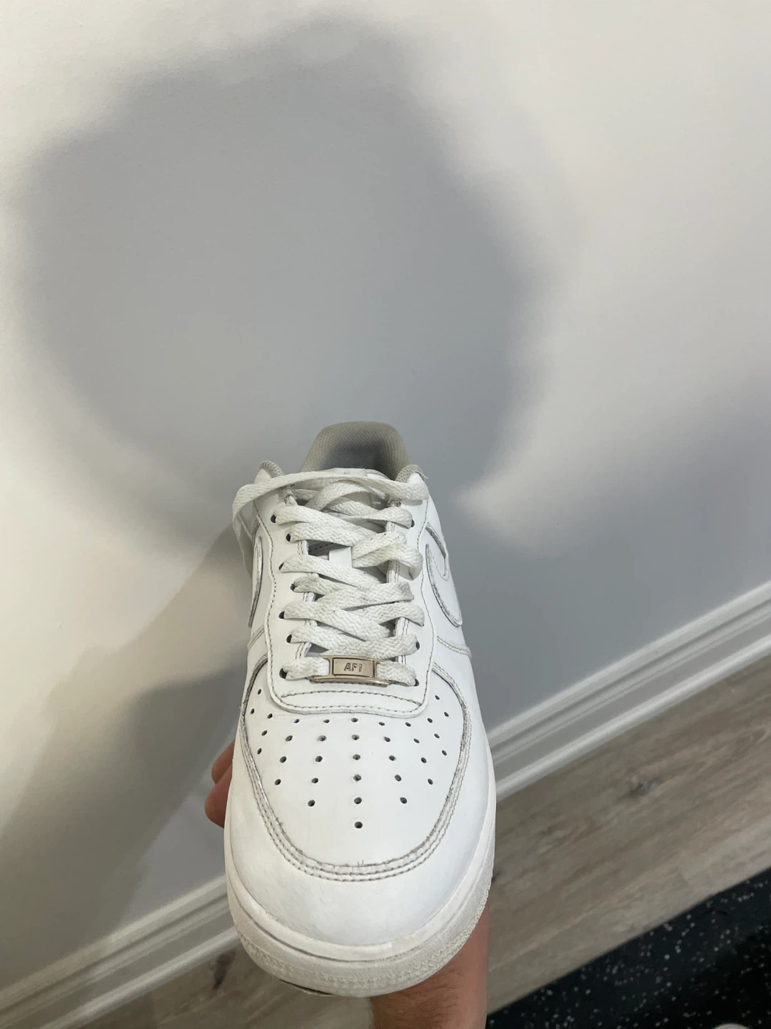 Nike Air Force 1 White Sneakers - photo 3