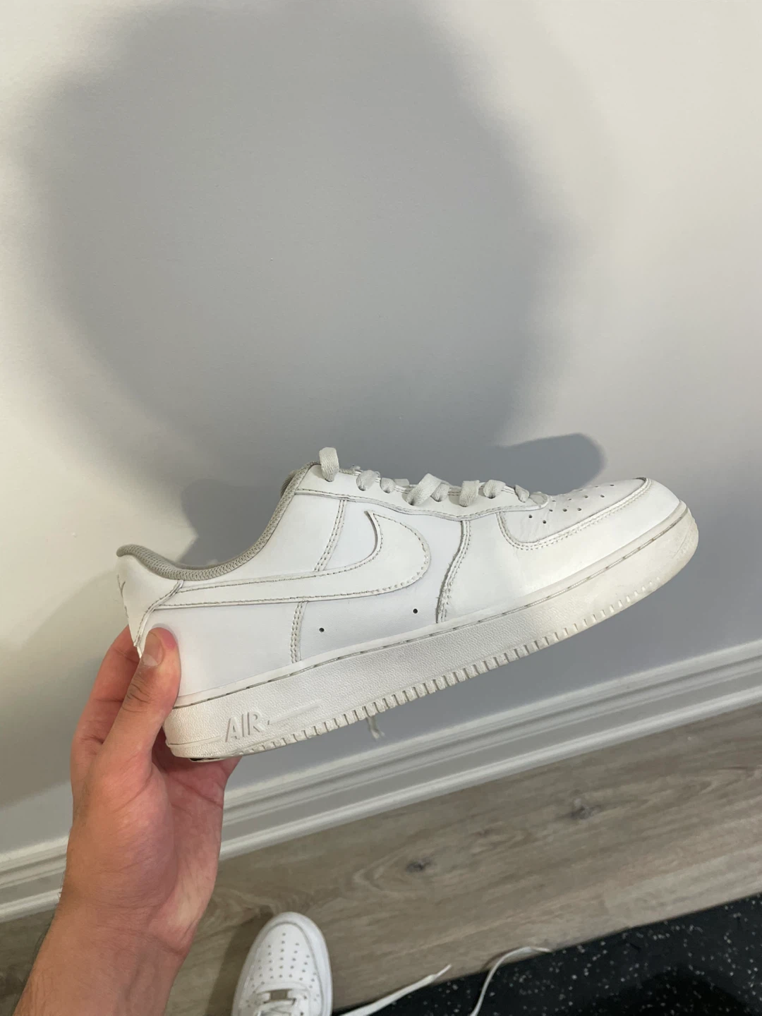 Nike Air Force 1 White Sneakers - photo 5