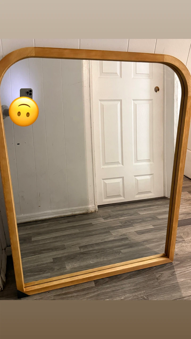 Wooden Framed Mirror
