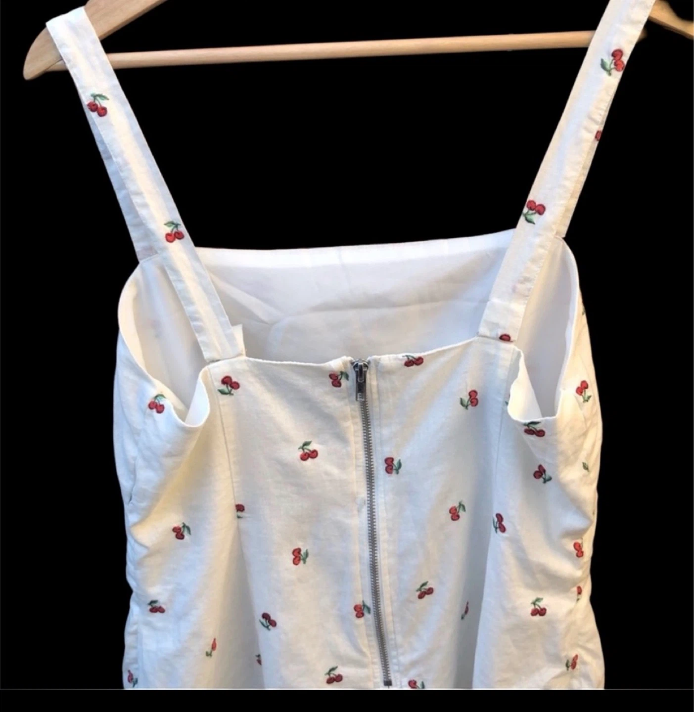 Plus size embroidered cherry dress - photo 4