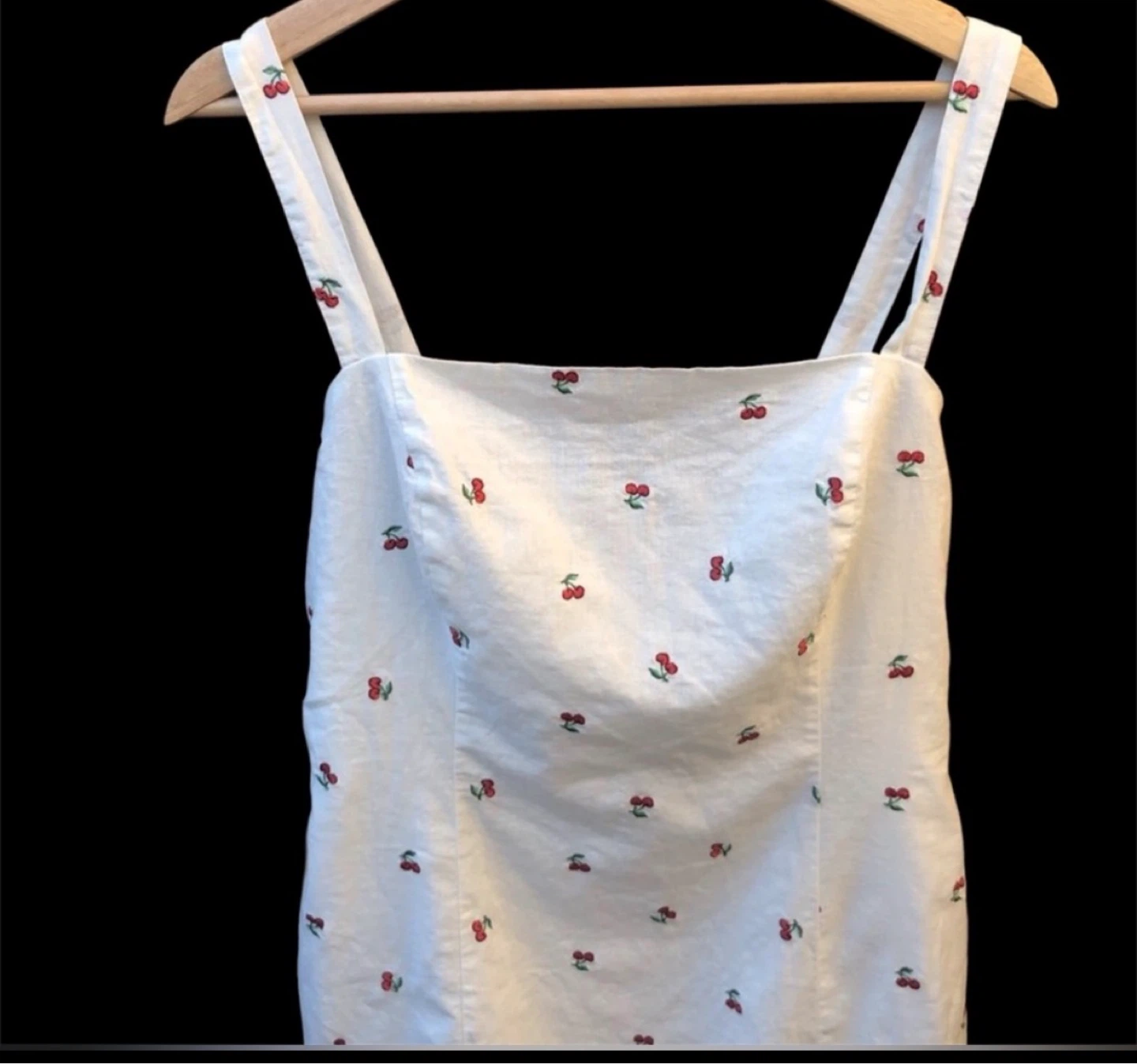 Plus size embroidered cherry dress - photo 3