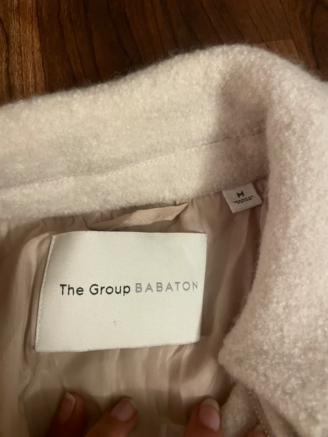 The Group BABATON Cream Cropped Jacket - Size M - photo 2
