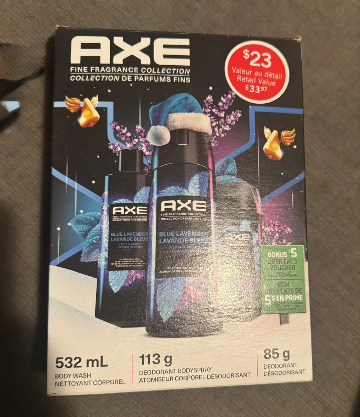 Axe Fine Fragrance Collection Blue Lavender Gift Set