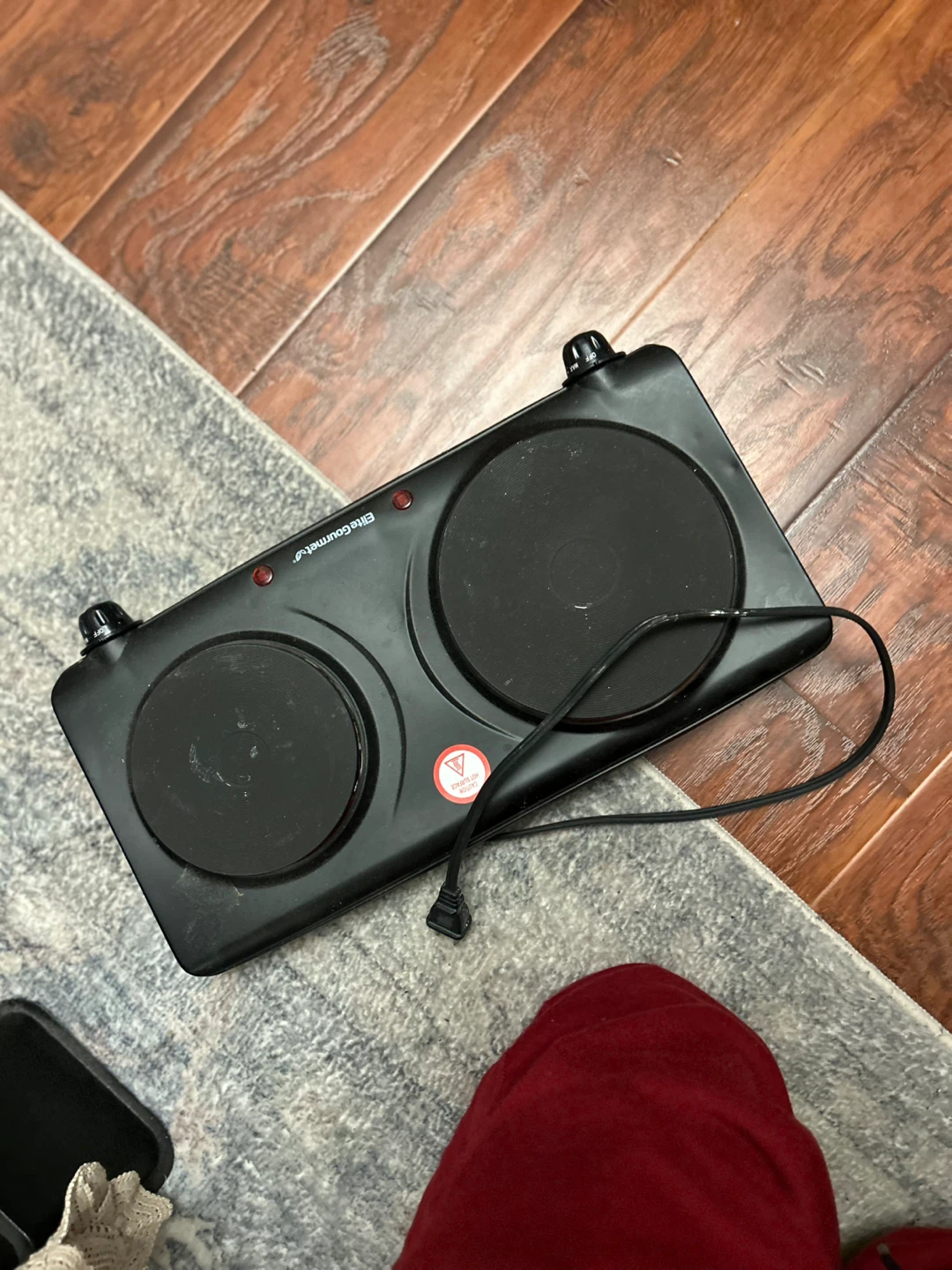Elite Gourmet Double Burner Hot Plate