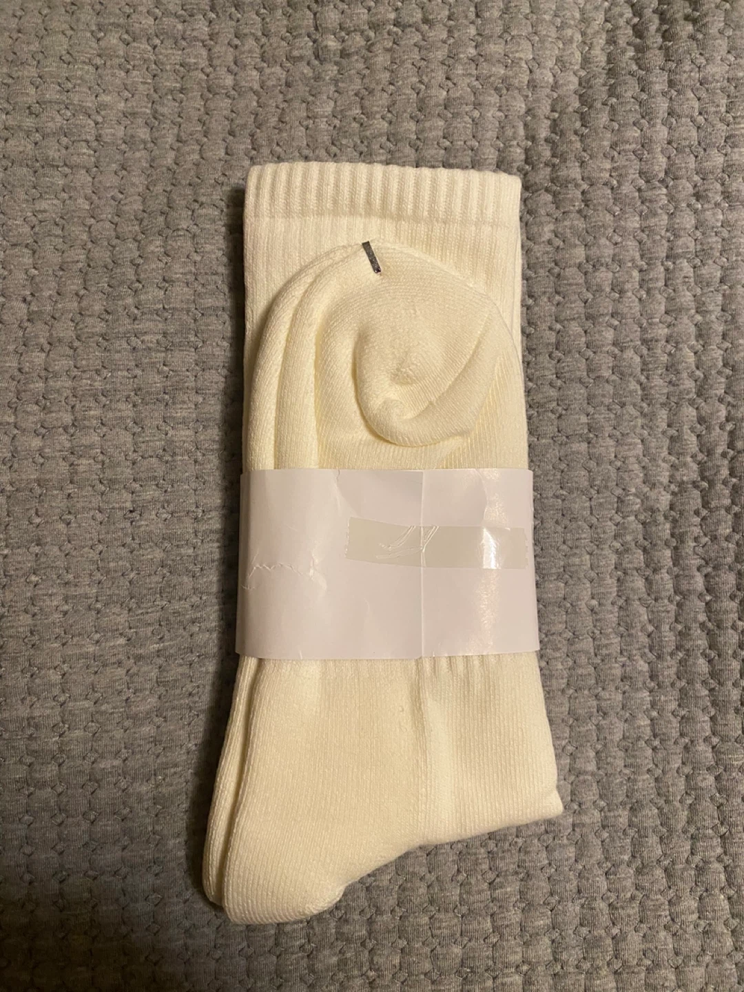Brand New A Bathing Ape/BAPE White Shark Logo Crew Socks - photo 2
