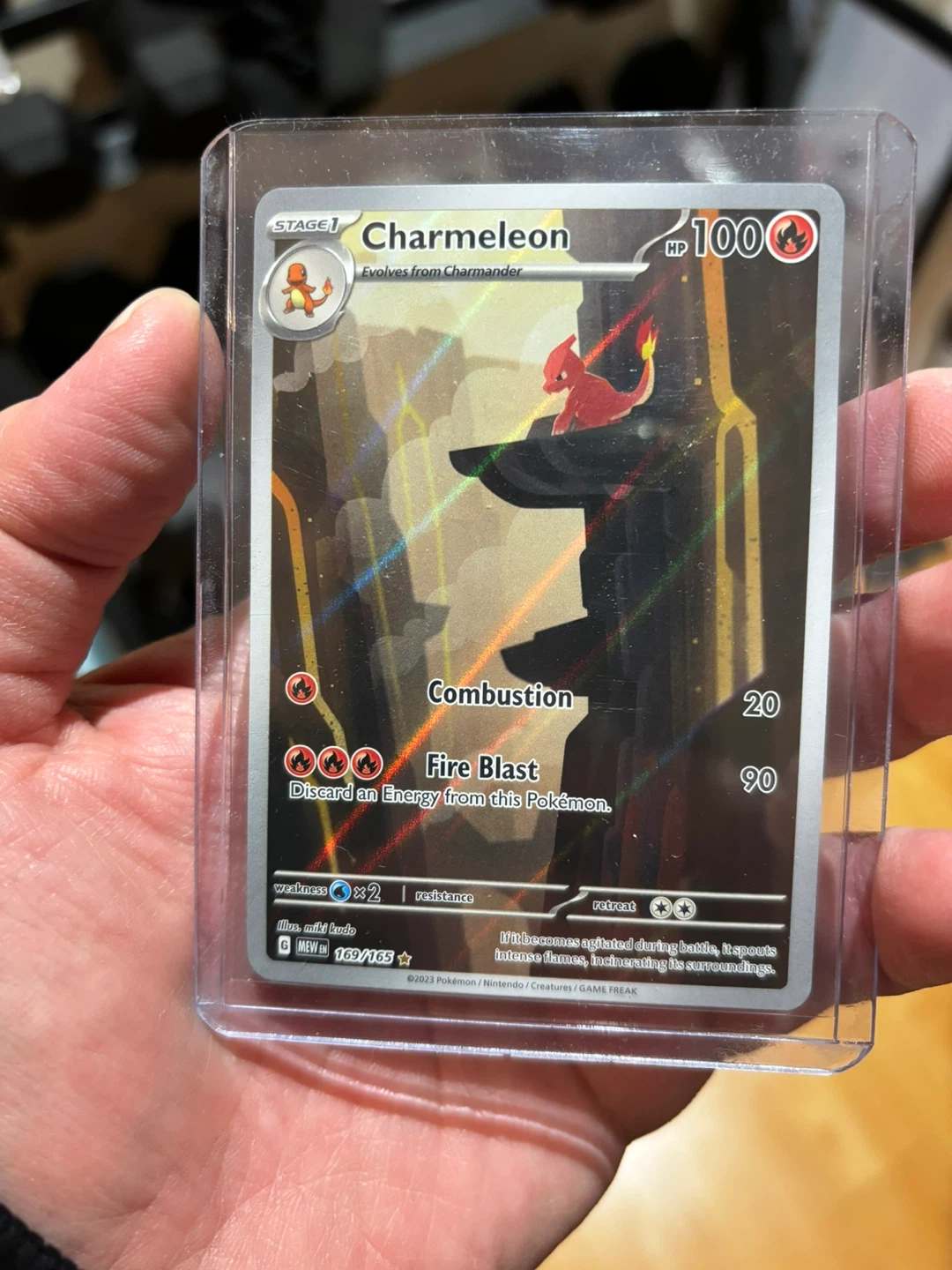 Pokemon TCG Card - Charmeleon 169/165