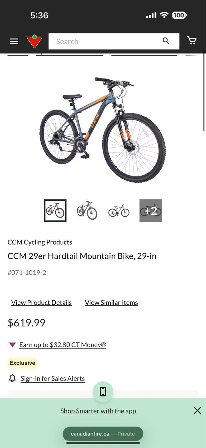 CCM 29er Hardtail Mountain Bike