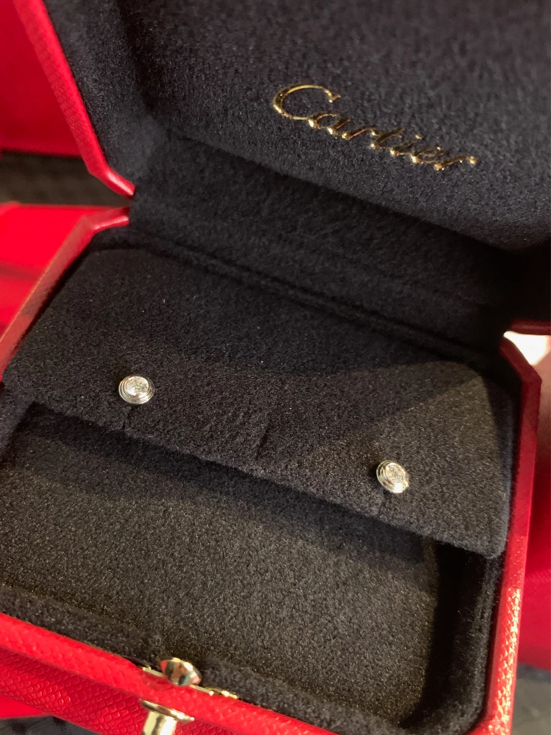 Cartier White Gold Diamond Earrings CRB8301407 - photo 2