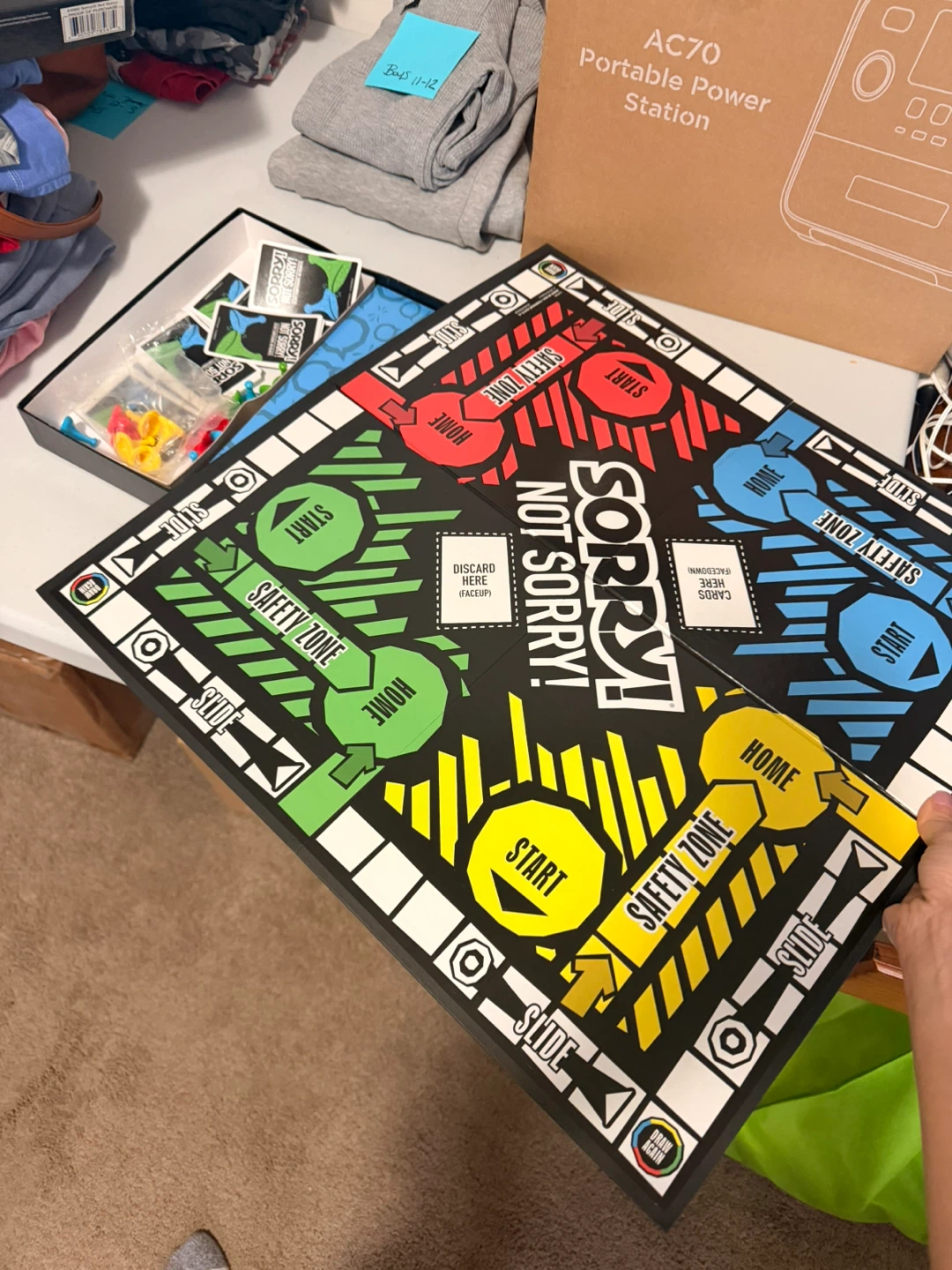 Adult Sorry! Not Sorry! Board Game