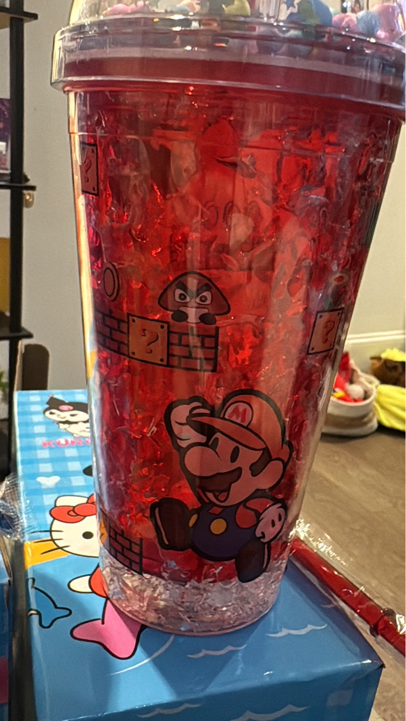Super Mario Tumbler Cup with Lid - photo 5