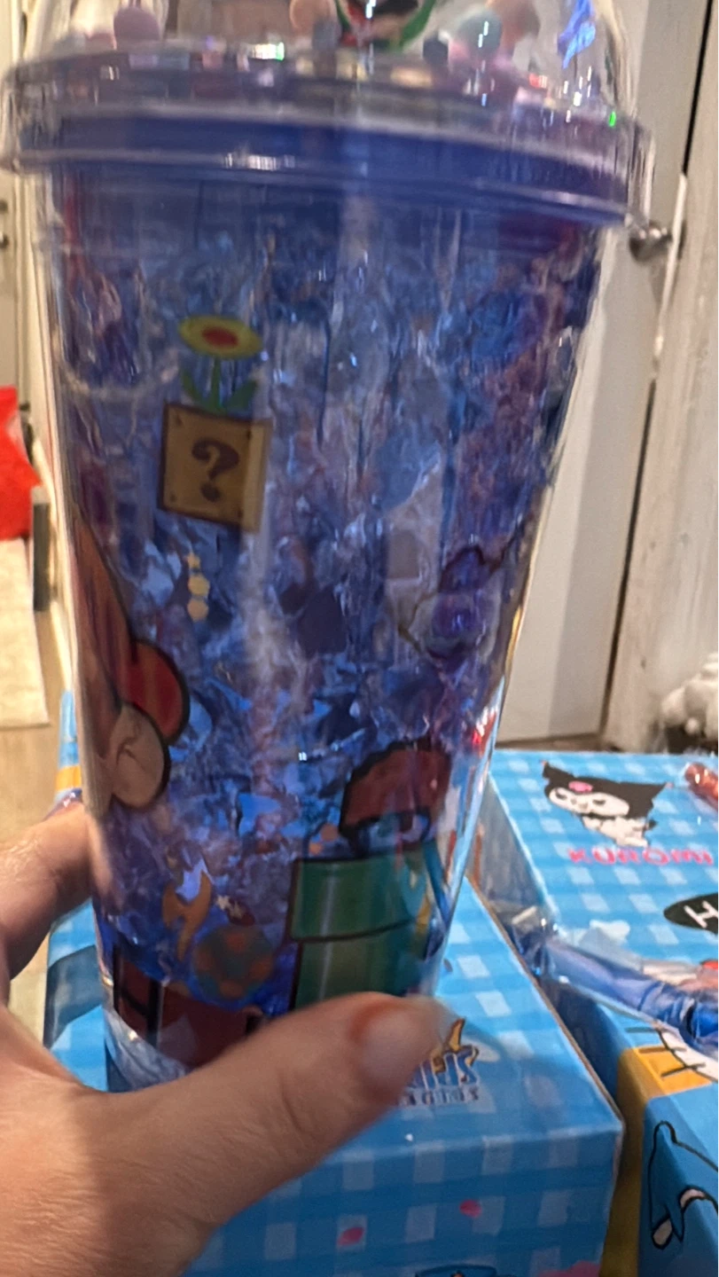 Super Mario Tumbler Cup with Lid - photo 2