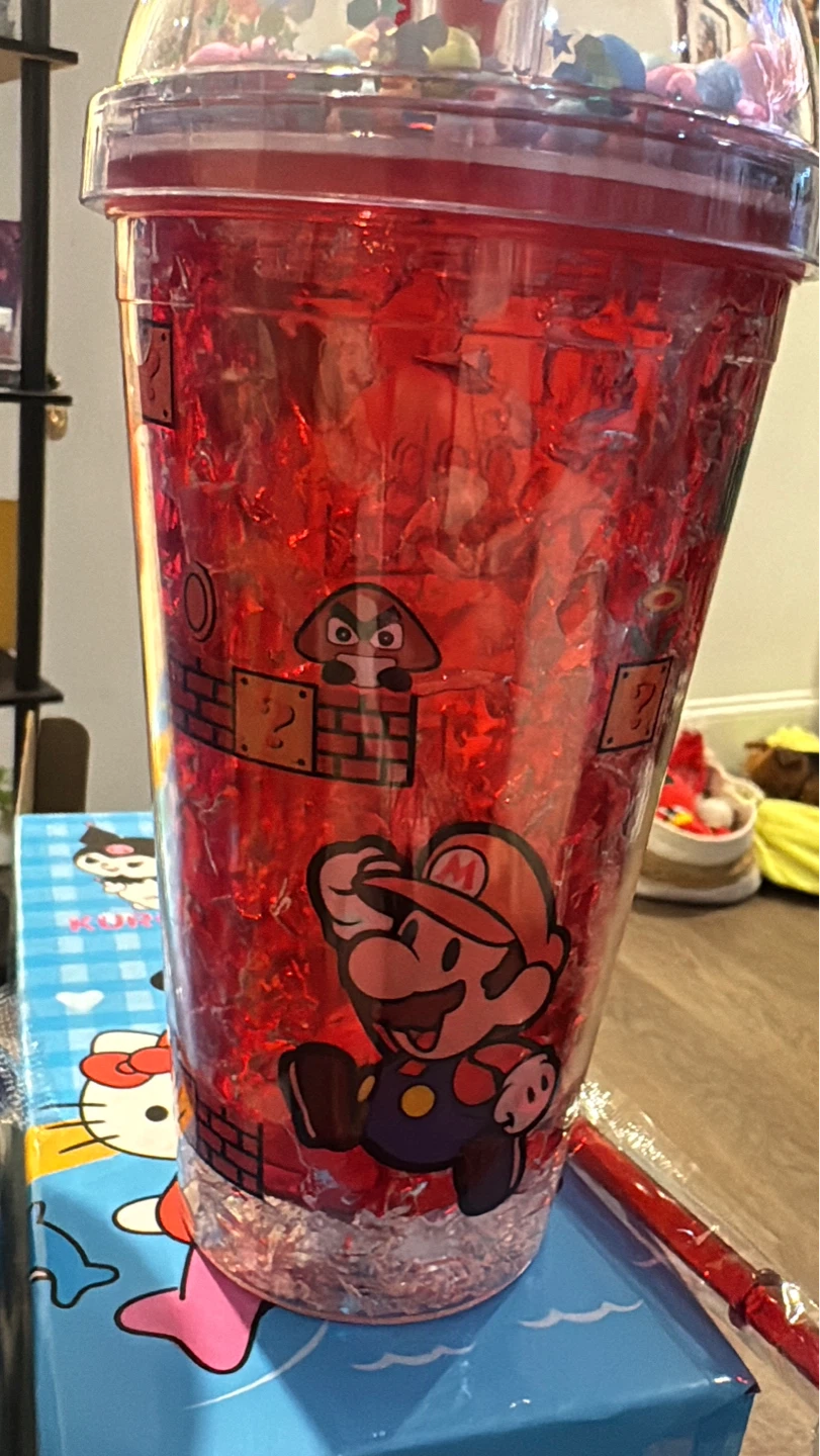 Super Mario Tumbler Cup with Lid - photo 4