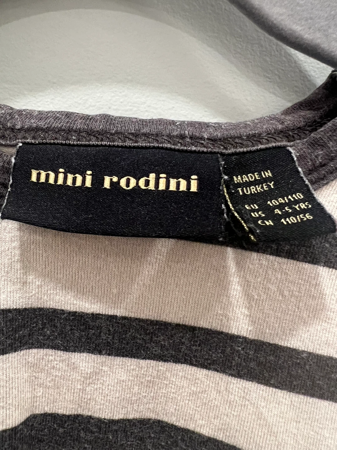Mini Rodini Striped "À La Mer!" T-Shirt - photo 3