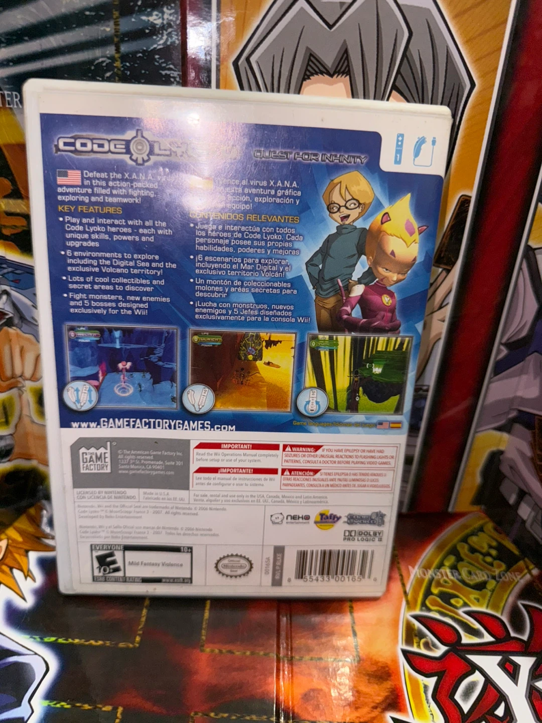 Code Lyoko: Quest for Infinity Nintendo Wii Video Game - photo 2