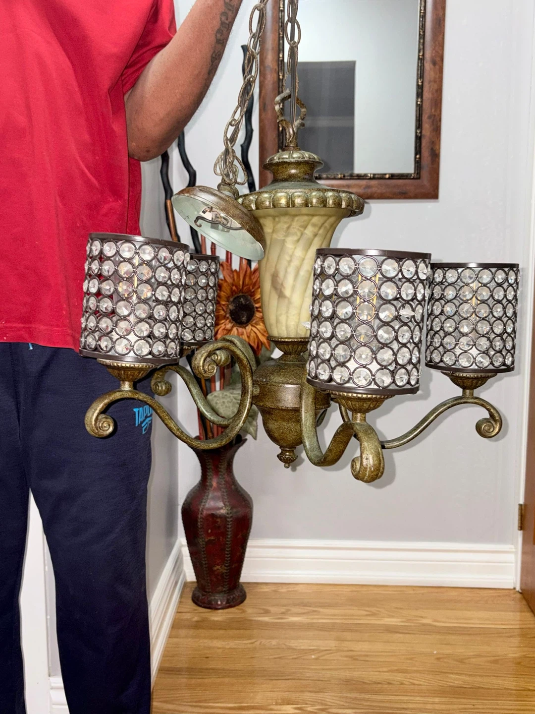 Crystal Chandelier - Vintage Style