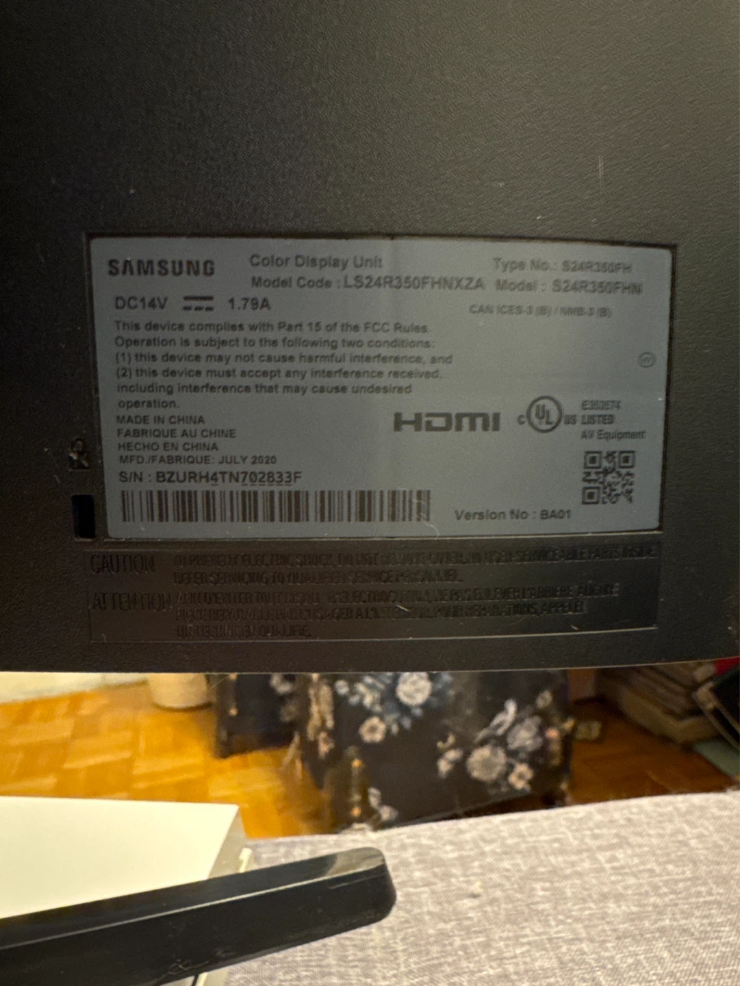 Samsung 24" FHD Monitor - photo 3