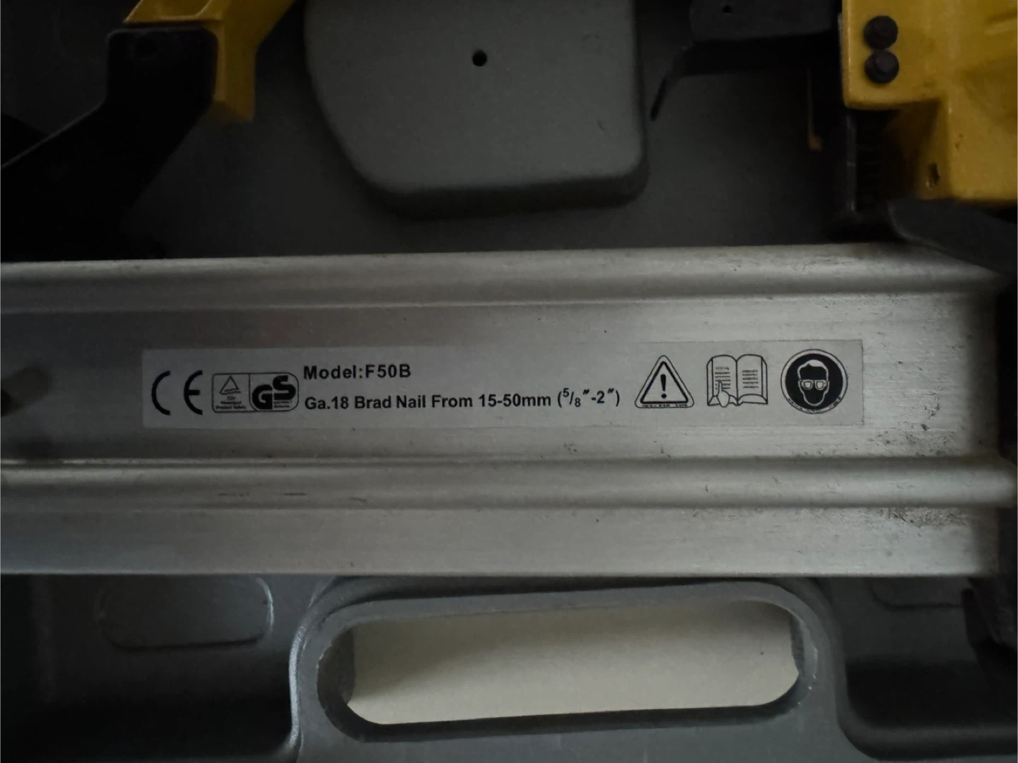 Western Industries Brad Nailer F50B - photo 5