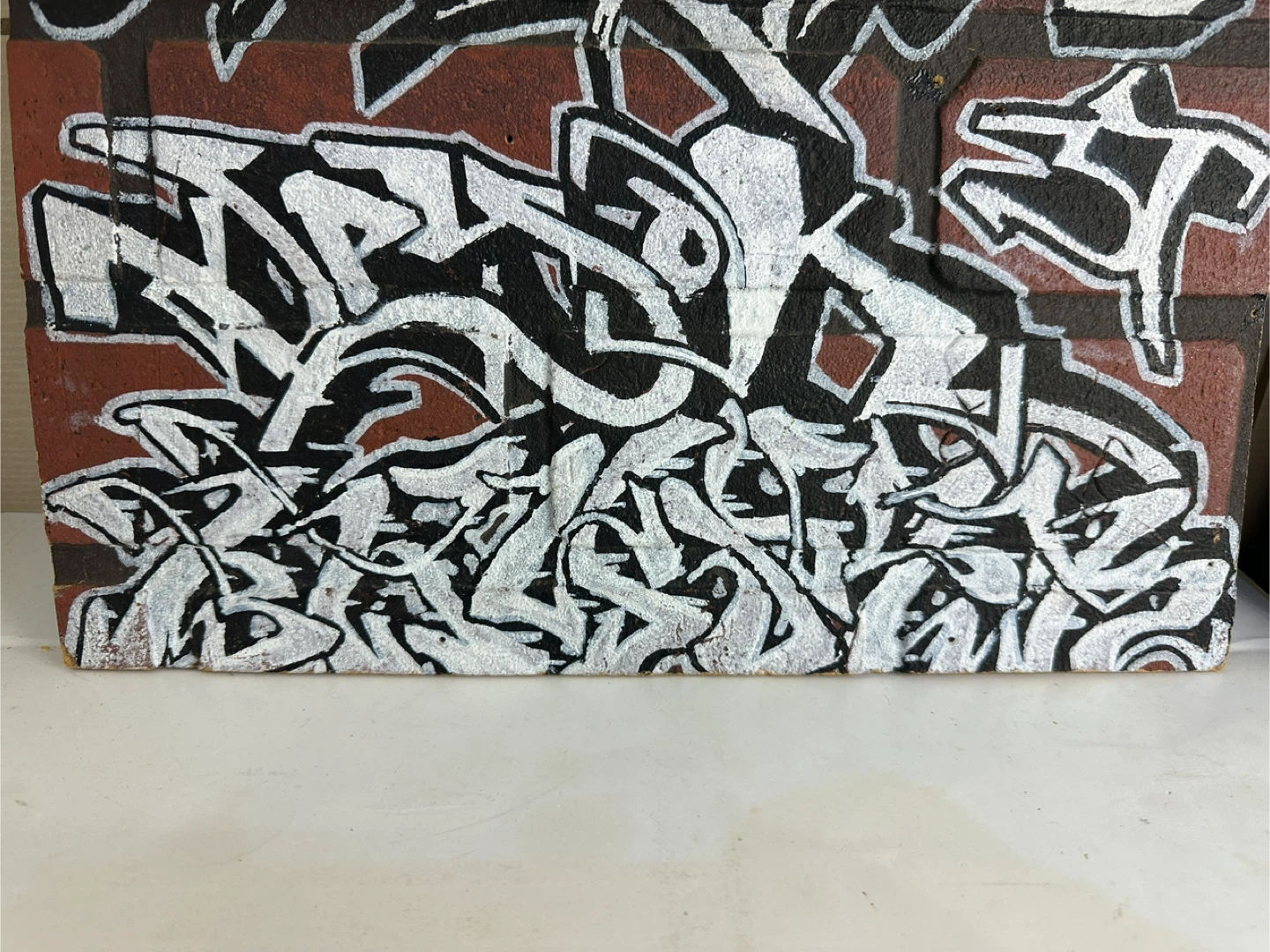 Graffiti Art Brick Painting Calgary Artists - photo 4