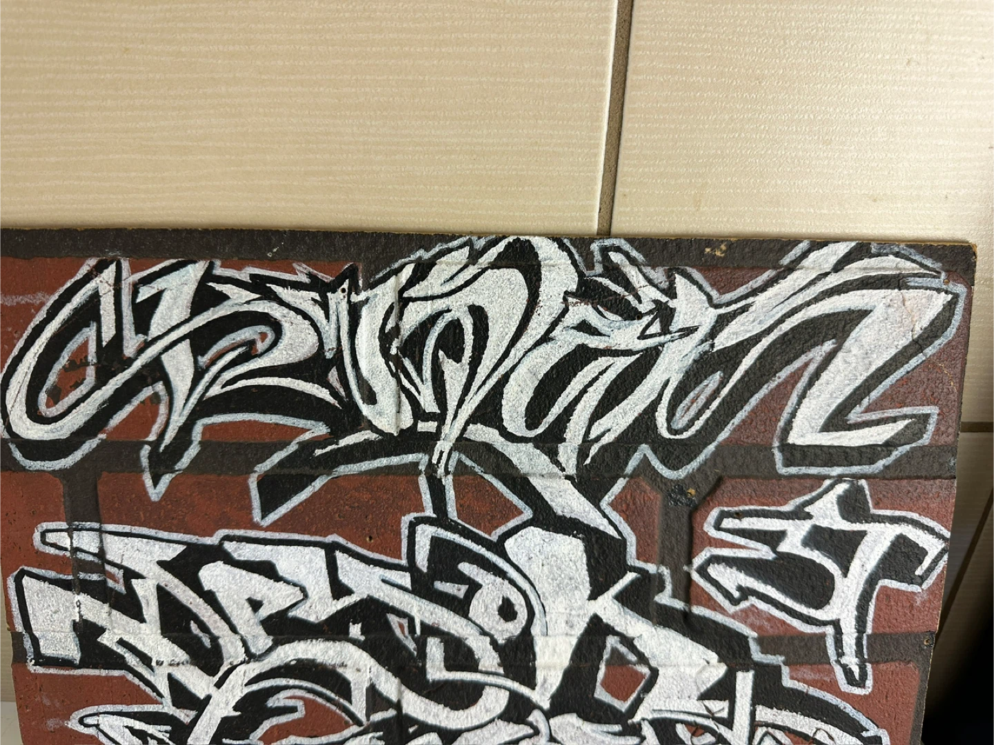 Graffiti Art Brick Painting Calgary Artists - photo 2