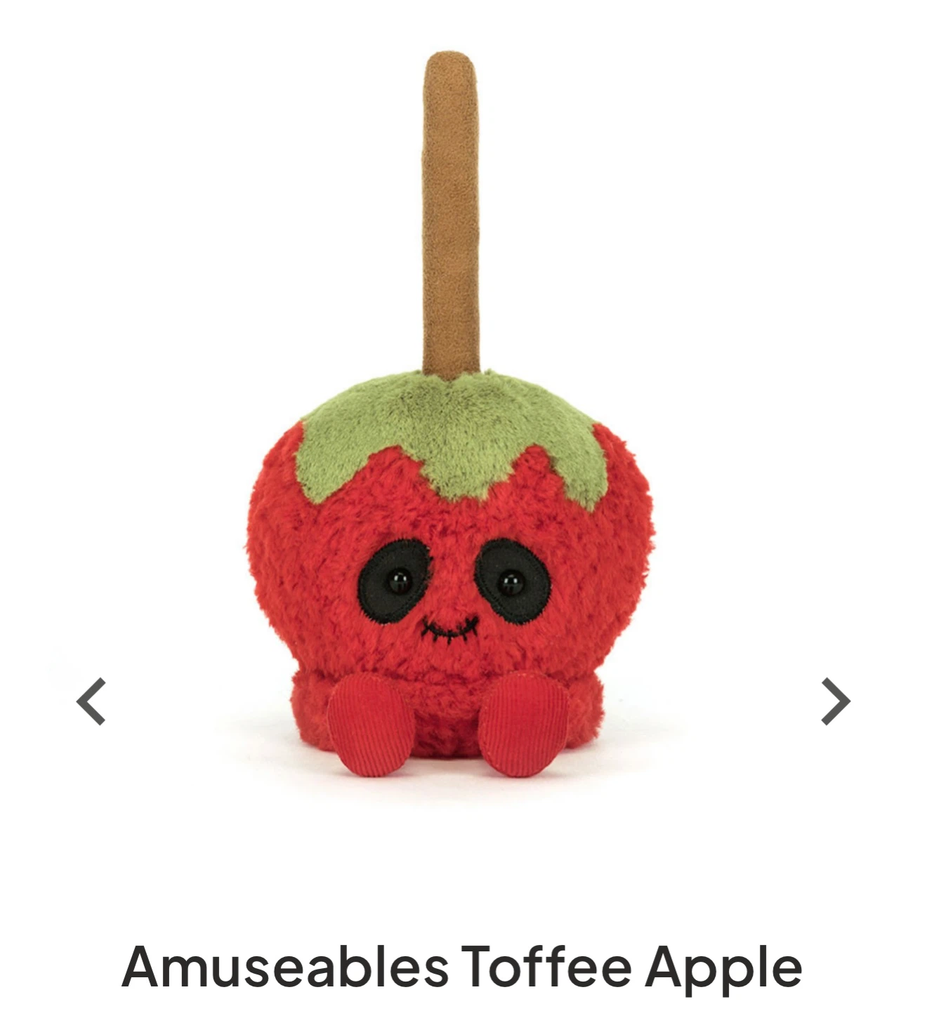 Jellycat Amuseables Toffee Apple Plush - photo 2