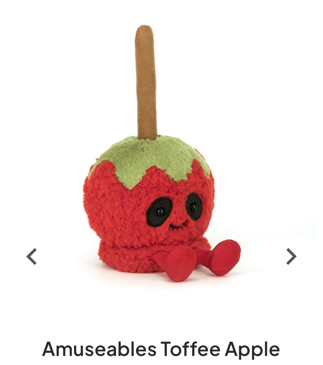 Jellycat Amuseables Toffee Apple Plush - photo 3
