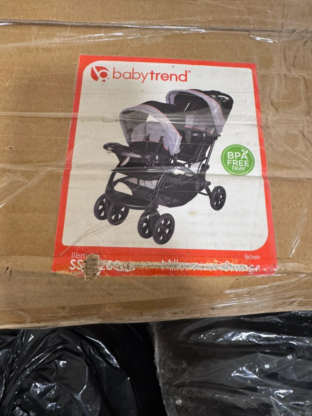 Baby Trend Double Stroller - Millennium Orange