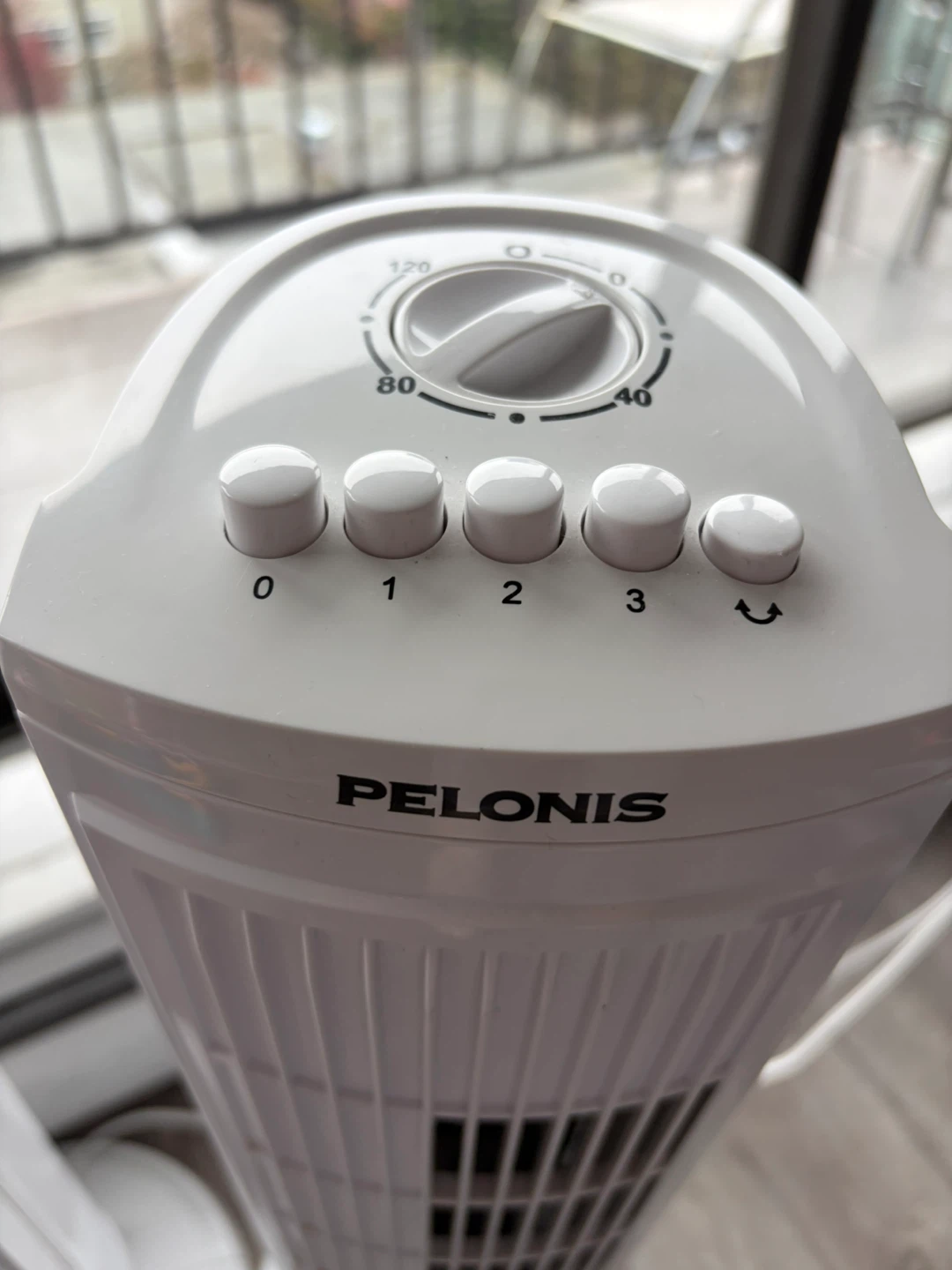 Pelonis White Oscillating Tower Fan X2 - photo 3