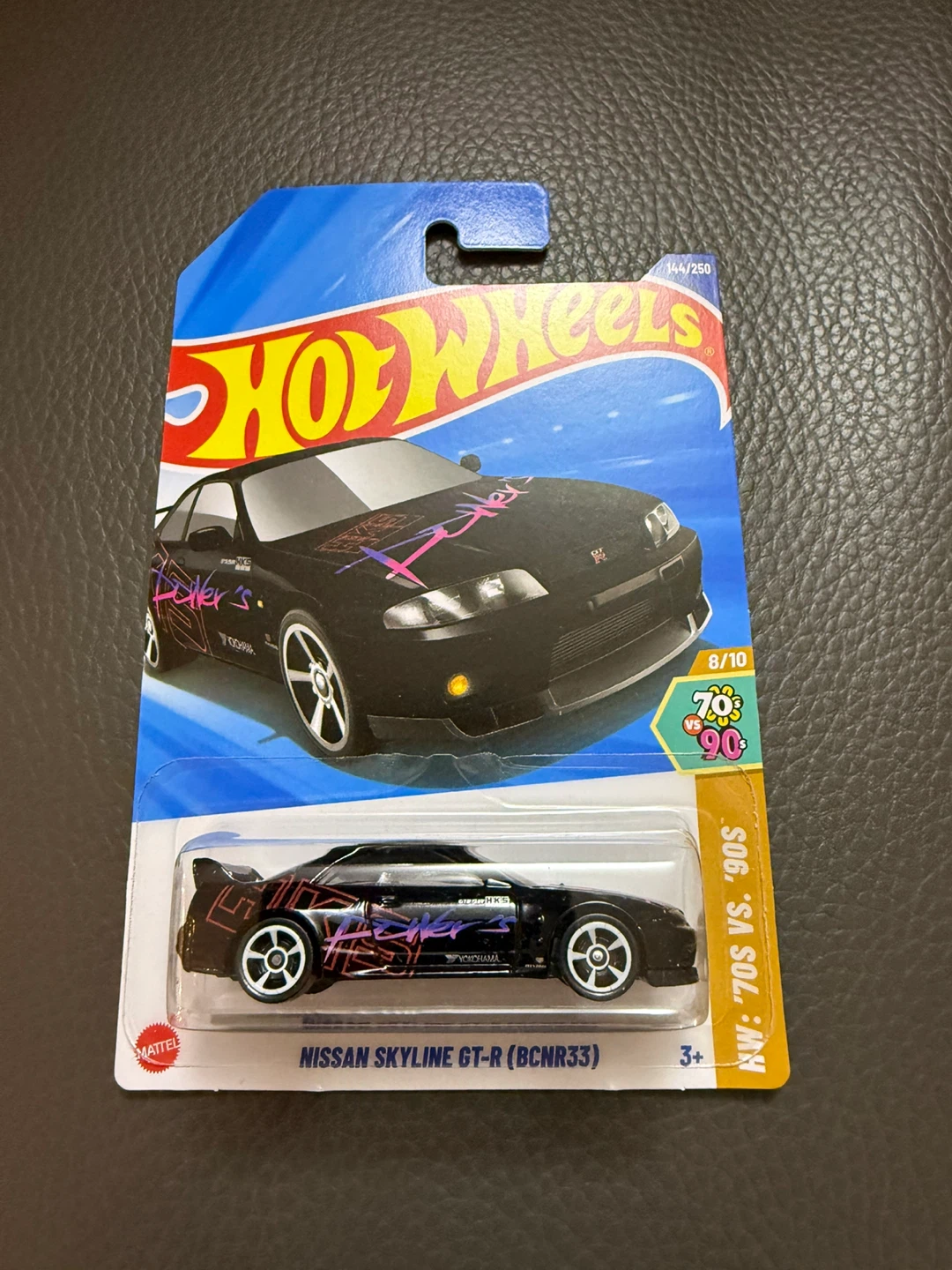 Hot Wheels Nissan Skyline GT-R (BCNR33) Diecast Toy Car - photo 3