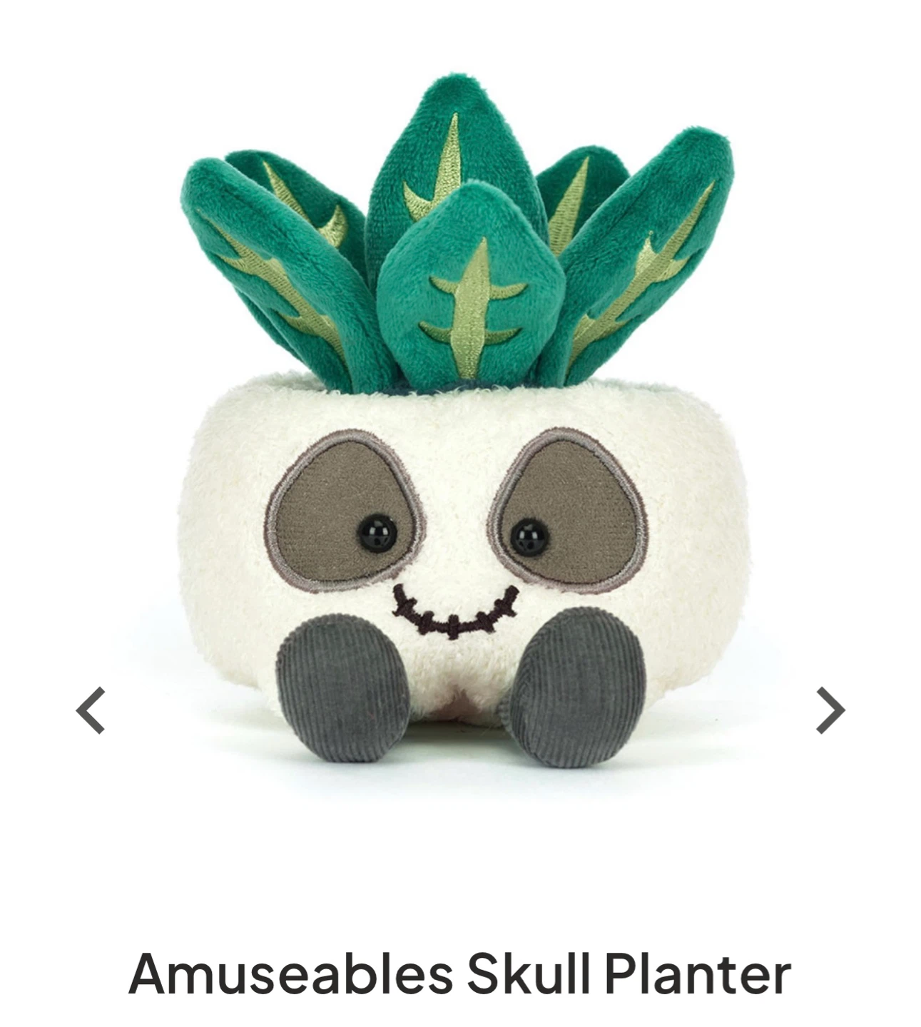 Jellycat Amuseables Skull Planter - photo 2
