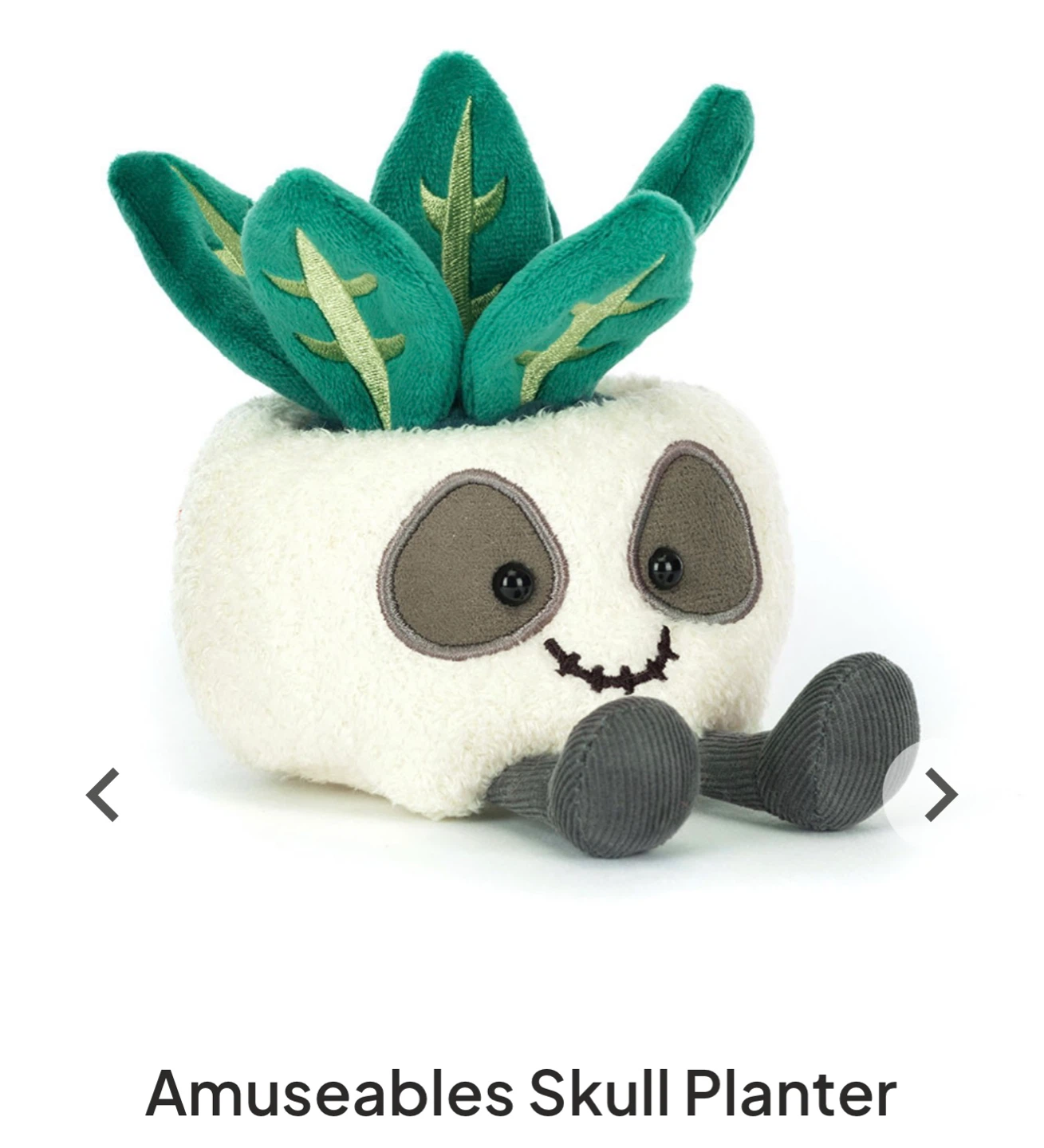 Jellycat Amuseables Skull Planter - photo 3