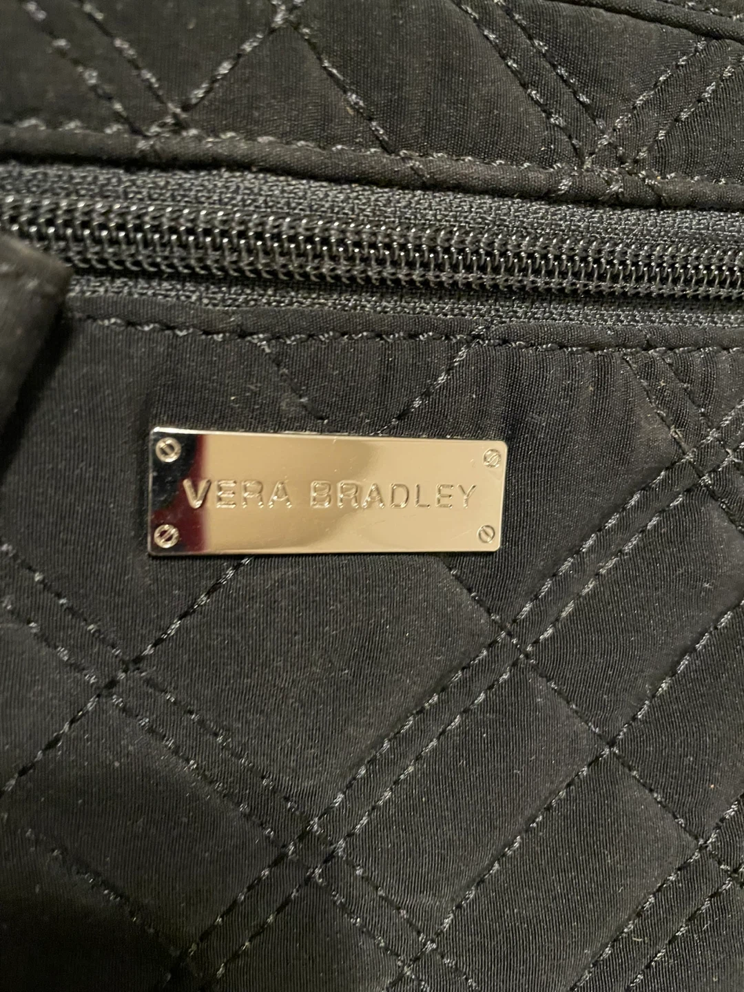Vera Bradley Black Quilted Shoulder Bag - photo 2