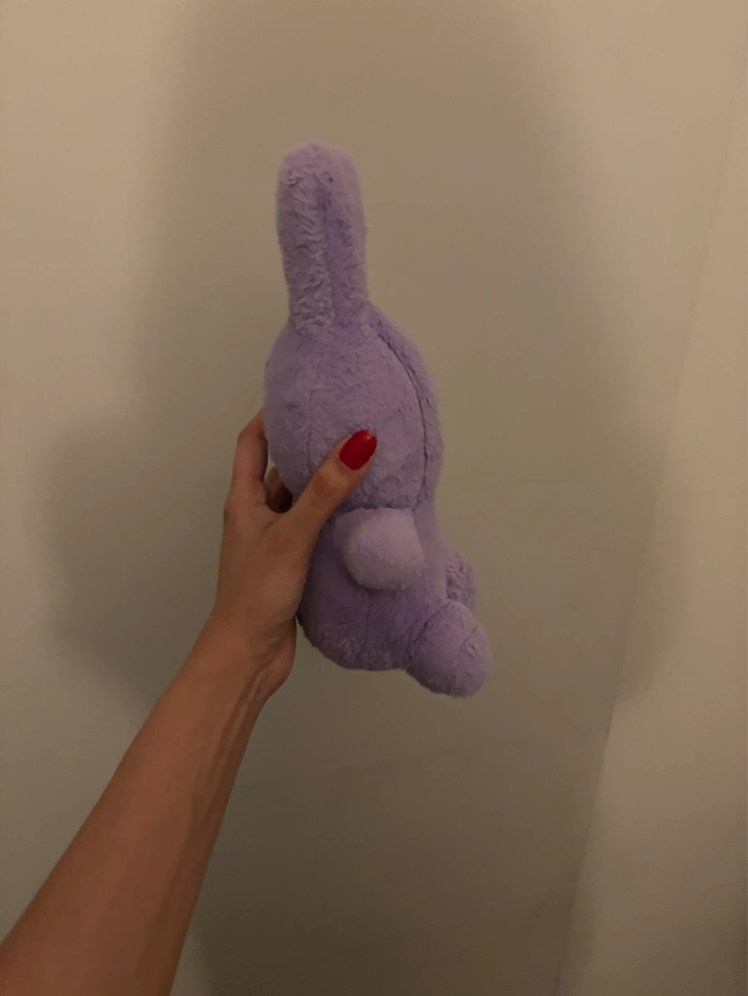 Purple Plush Bunny Stuffed Toy - photo 4