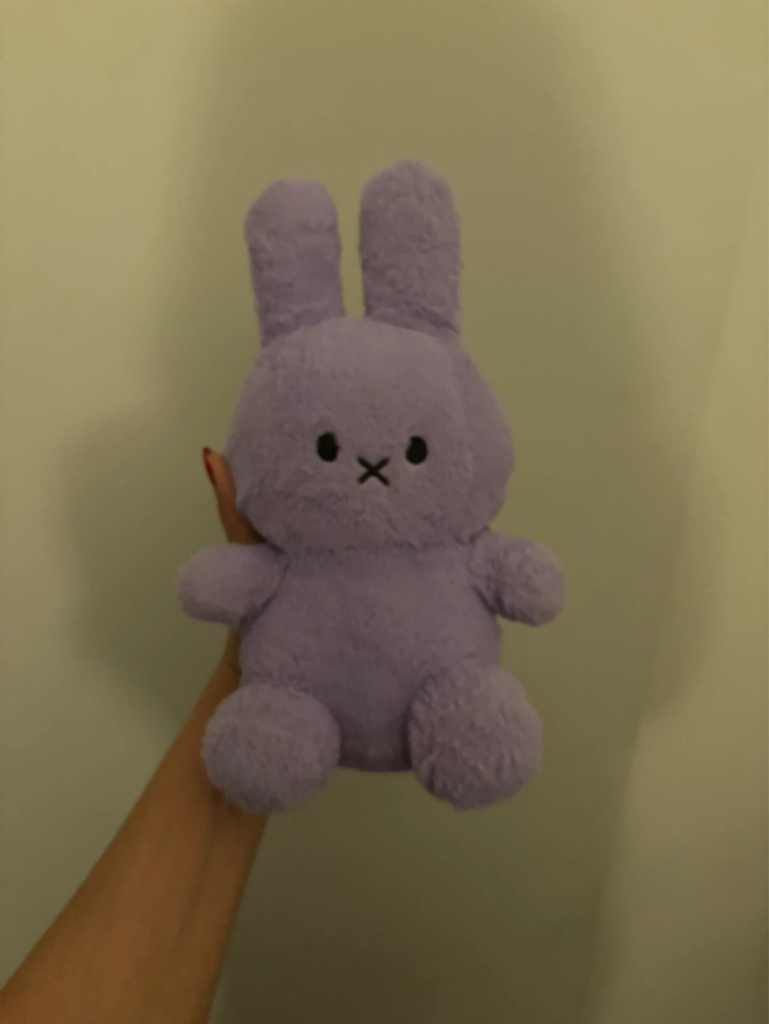Purple Plush Bunny Stuffed Toy - photo 3