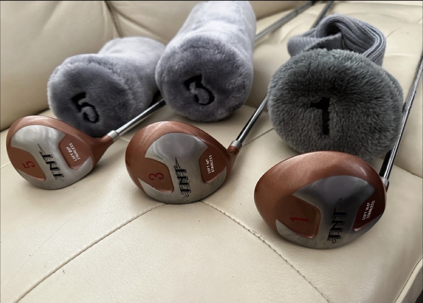 TNT Golf Clubs with Covers