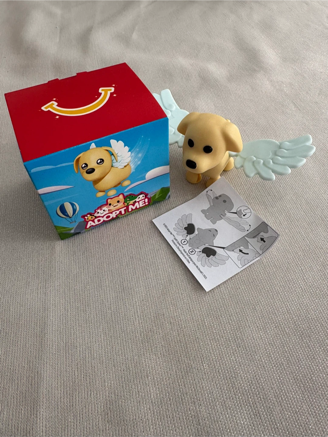 Adopt Me! Winged Dog Toy  Happy Meal