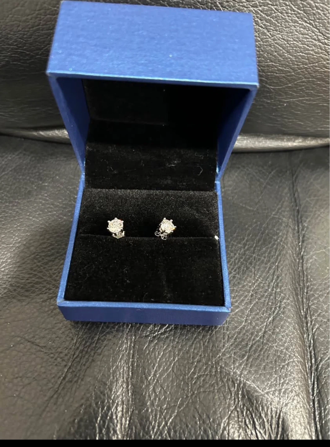 GRA Moissanite Stud Earrings