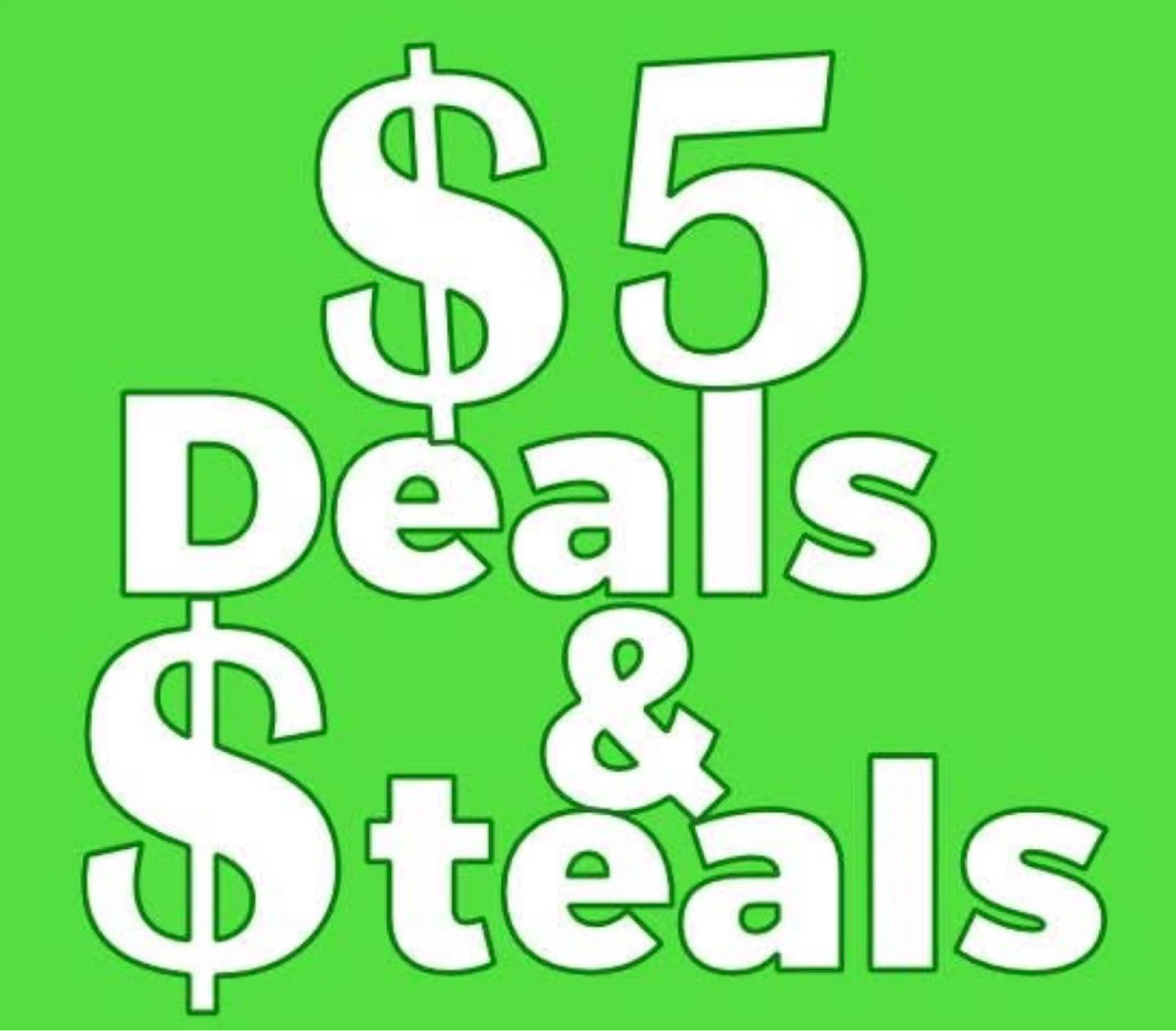 $5.00 Deals Each