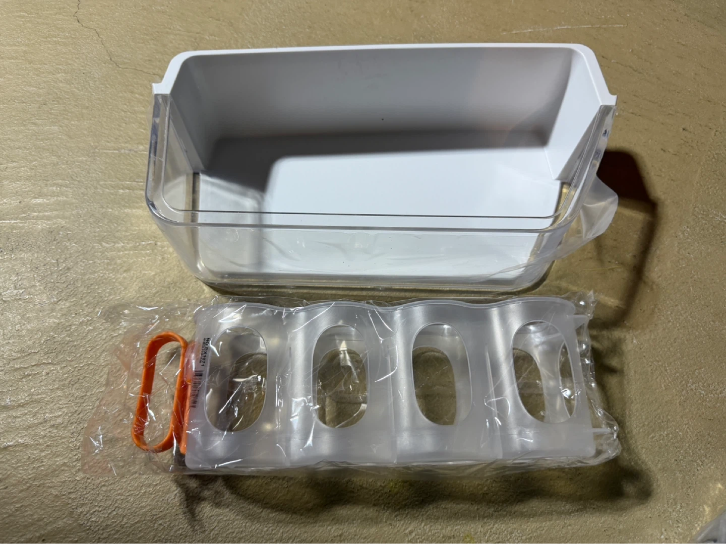 Refrigerator Door Bin and Can Dispenser
