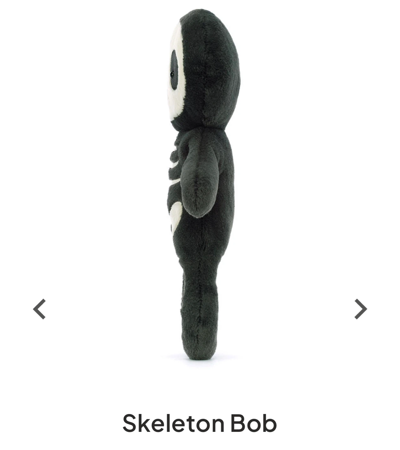 Jellycat Skeleton Bob Plush Toy - photo 3