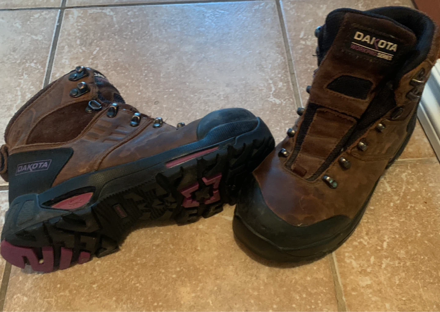Dakota Work Boots Size 7 - photo 2