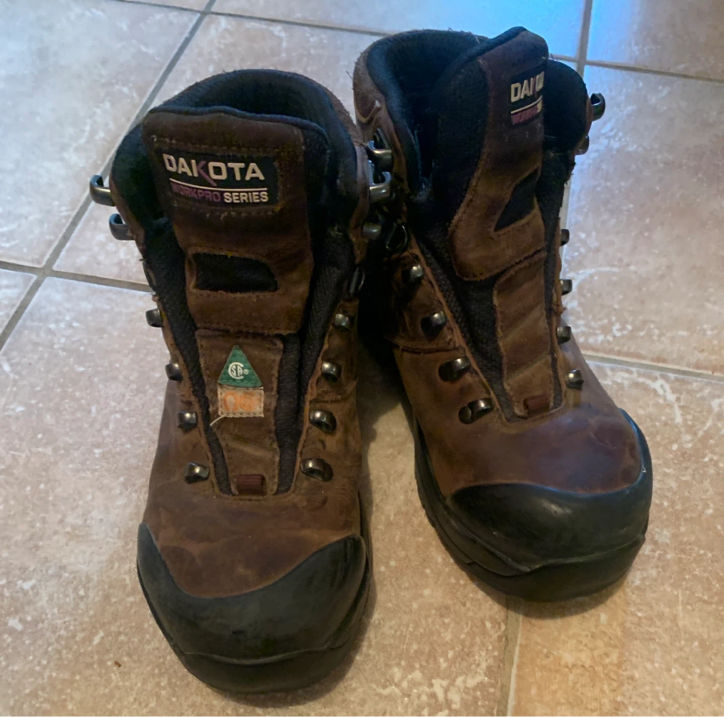 Dakota Work Boots Size 7