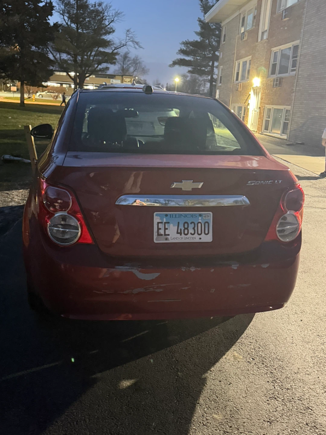 Red Chevrolet Sonic LT Sedan - photo 5