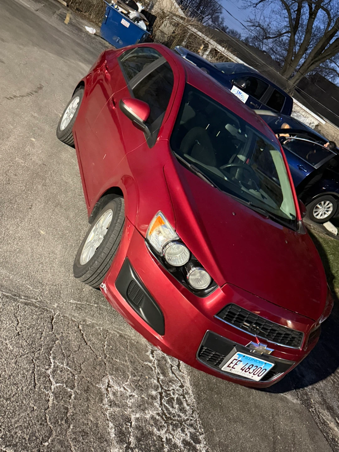 Red Chevrolet Sonic LT Sedan - photo 3