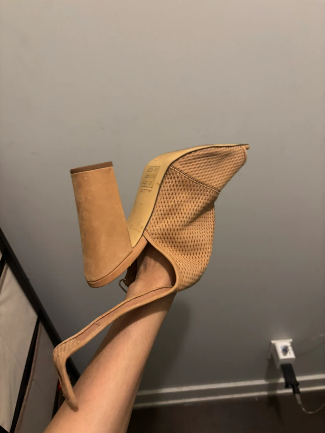 ALDO Women's Tan Heels- Size 10 - photo 4
