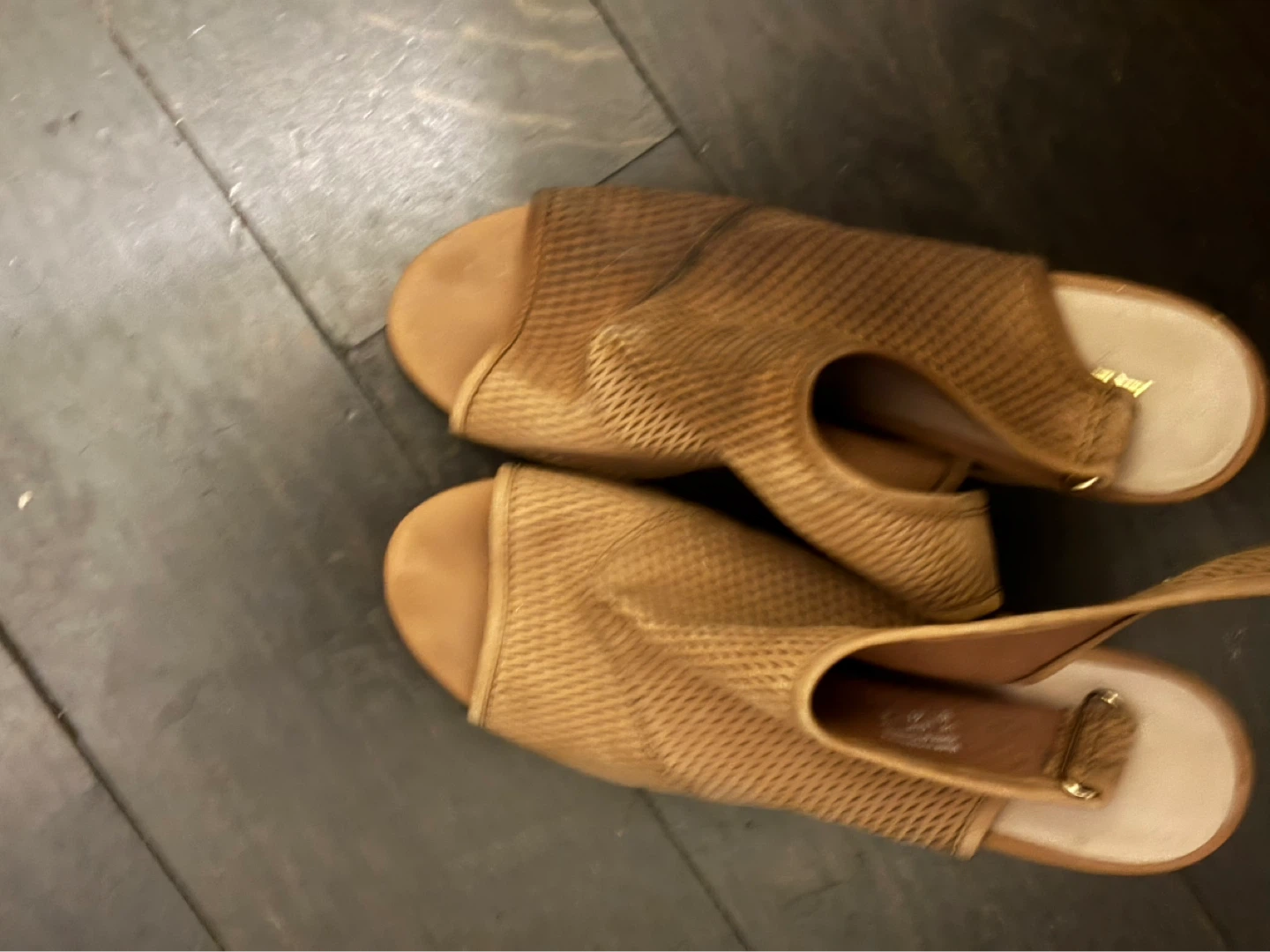 ALDO Women's Tan Heels- Size 10 - photo 2