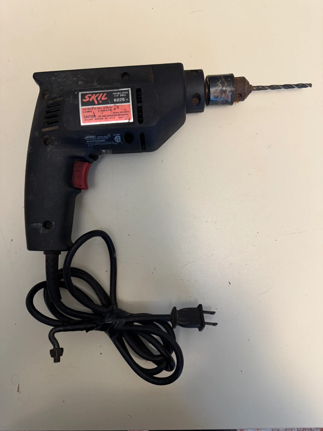 SKIL 3/8" Variable Speed Drill - Model 6225 T2 - photo 3